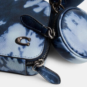 Charter Slim Crossbody Bag With Tie Dye Print